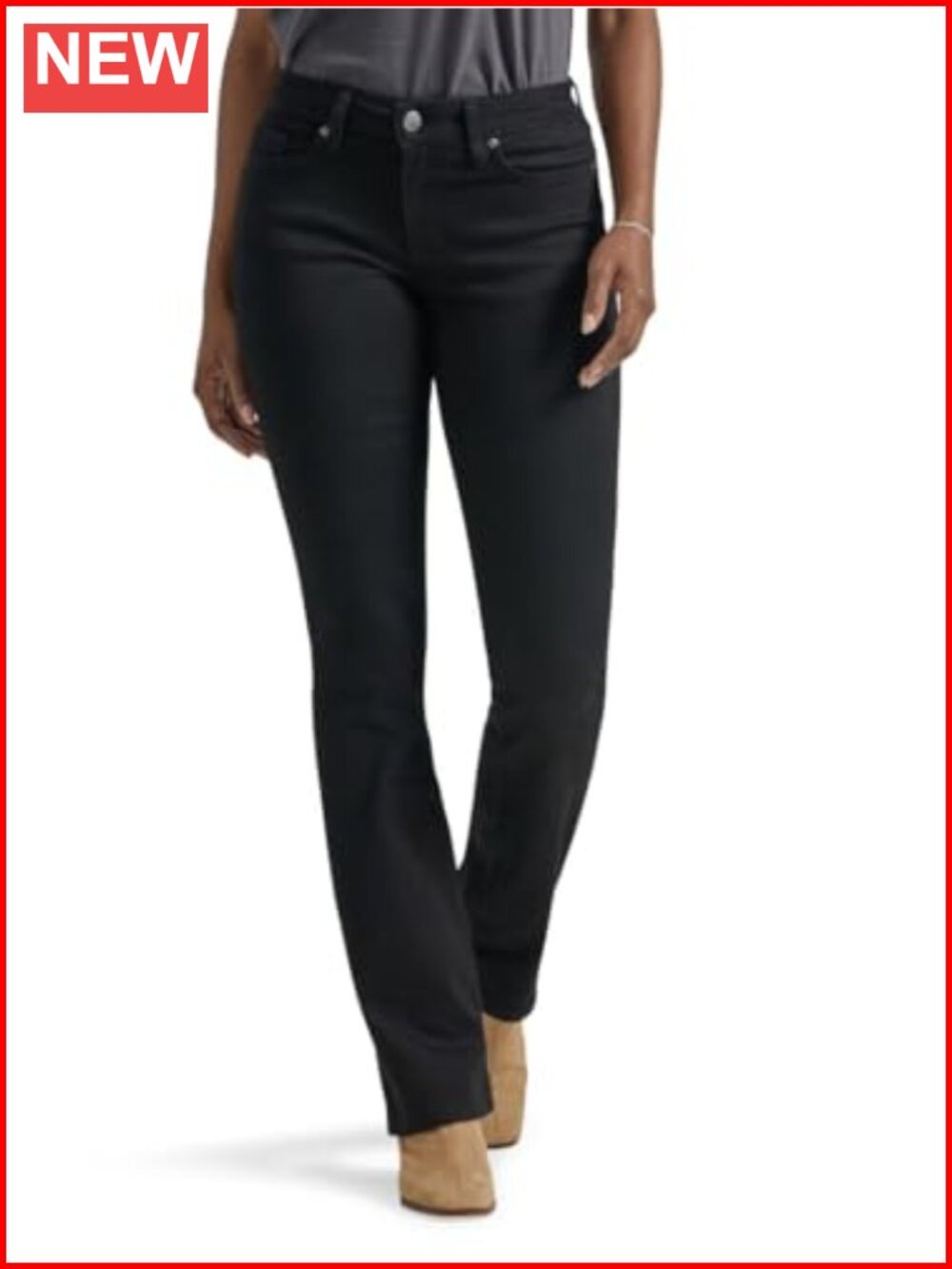 Lee Legendary Mid Rise Bootcut Jeans Regular Fit Denim